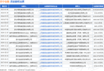 蘇寧金融股權(quán)出質(zhì)8138萬元，金融信息技術(shù)外包業(yè)務(wù)前景引關(guān)注